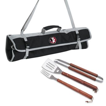 Florida State Seminoles 4 pc Barbecue Tote Set