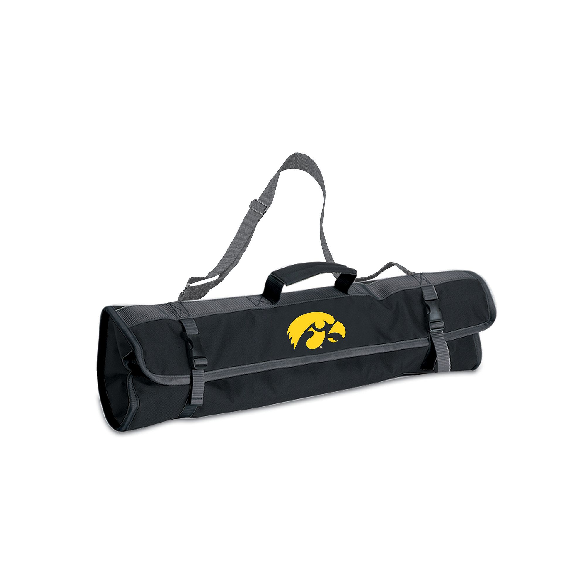 Iowa Hawkeyes 4-pc. Barbecue Tote Set, Black