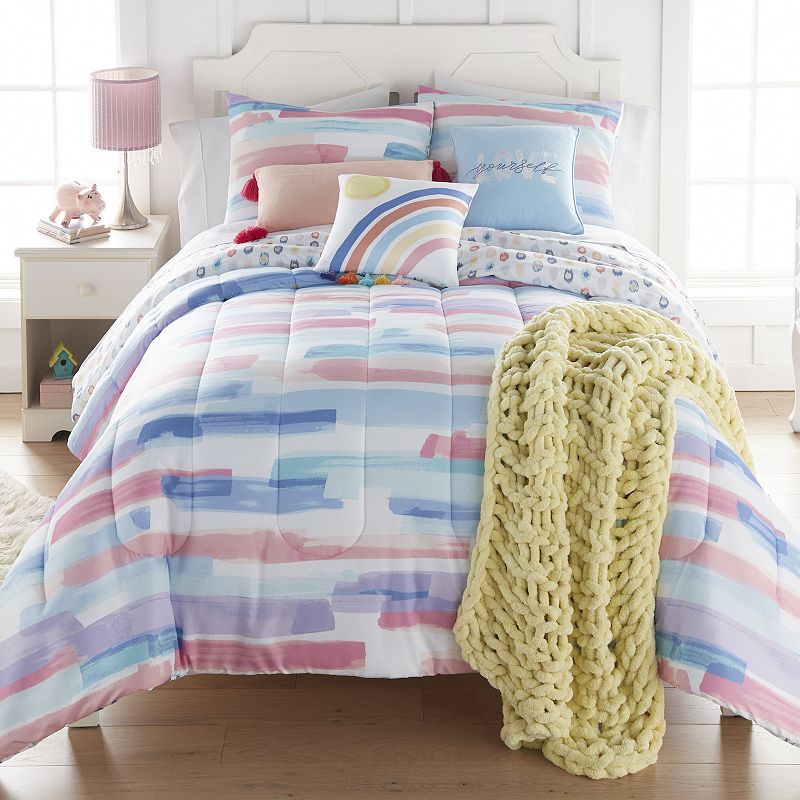 Donna Sharp Smoothie Comforter, Multicolor, Queen