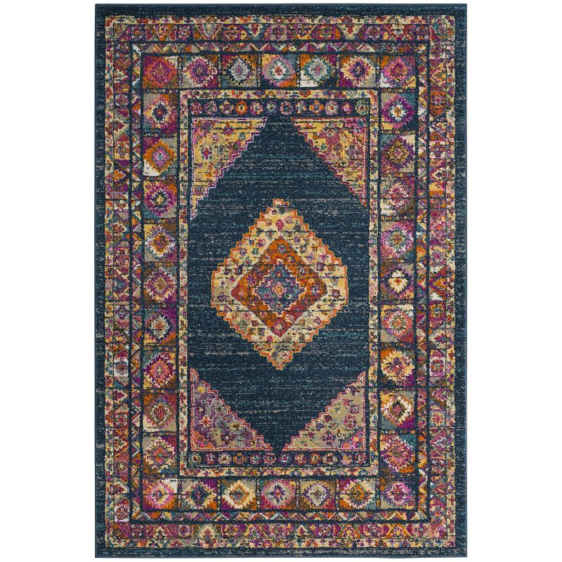 Safavieh Madison 5' X 8' Lucy Rug, Blue, 5X8 Ft