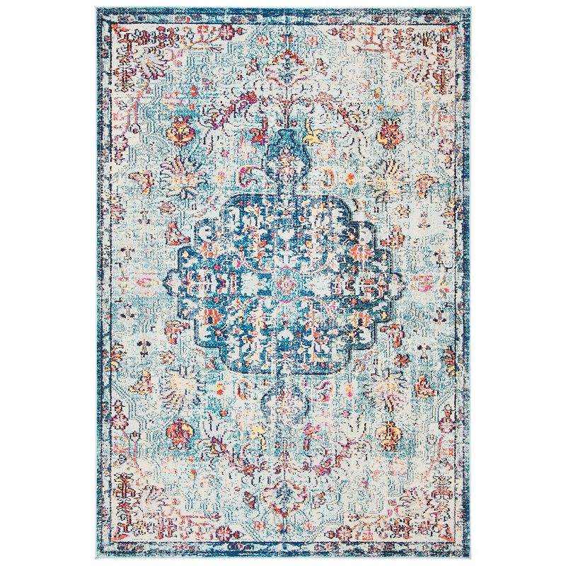 Safavieh Madison Annabelle Rug, Blue, 6X9 Ft Create a stylish sense of space with this Safavieh Madison Annabelle Rug. CONSTRUCTION & CARE Imported Pile height: 0.30  Spot clean only Frieze pile Jute, latex Polypropylene Create a stylish sense of space with this Safavieh Madison Annabelle Rug. Safavieh Create a stylish sense of space with this Safavieh Madison Annabelle Rug. Size: 6X9 Ft. Color: Blue. Gender: unisex. Age Group: adult.