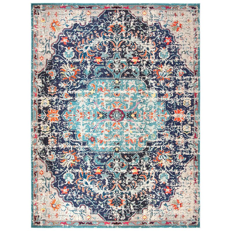 Safavieh Madison 8' X 10' Tanya Rug, Black, 8X10 Ft