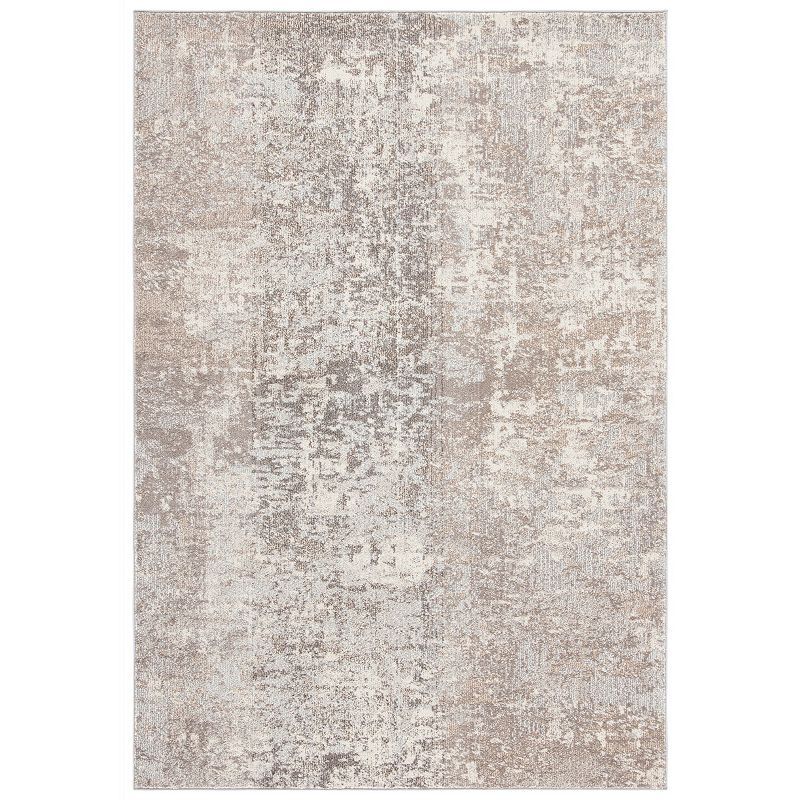 SAFAVIEH Madison Flowers Vintage Abstract Area Rug  Grey/Beige  8  x 10