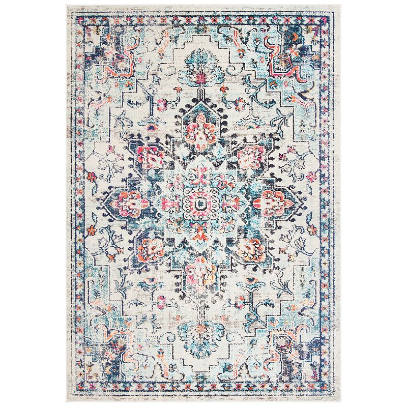 Safavieh Madison Rochelle Rug, White, 7Ft Rnd