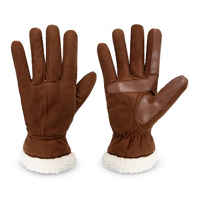 Women’s isotoner Lined Microsuede Water Repellent Gloves