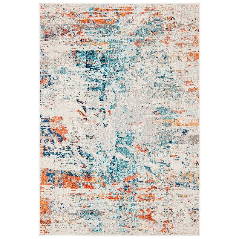 Safavieh Madison Renaye Rug, White, 5X8 Ft
