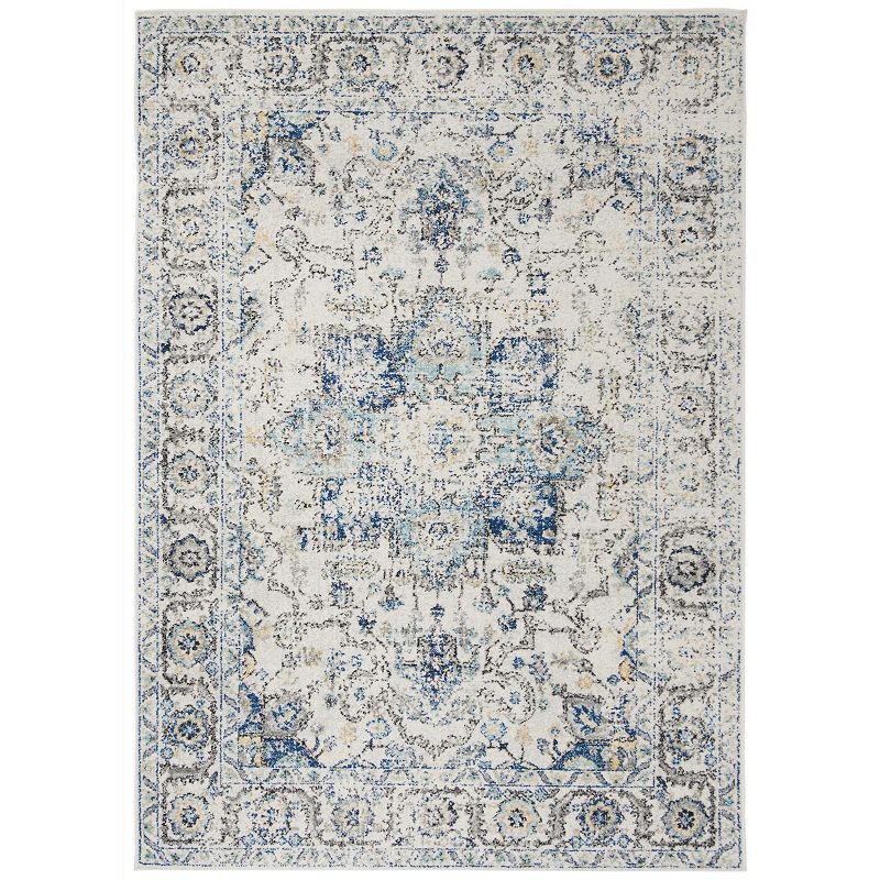 Safavieh Madison Allison Rug, Blue, 8X10 Ft Create a stylish sense of space with this Safavieh Madison Allison Rug. CONSTRUCTION & CARE Imported Pile height: 0.37  Spot clean only Frieze pile Polyester, cotton Polypropylene, jute, polyester, cotton Create a stylish sense of space with this Safavieh Madison Allison Rug. Safavieh Create a stylish sense of space with this Safavieh Madison Allison Rug. Size: 8X10 Ft. Color: Blue. Gender: unisex. Age Group: adult.