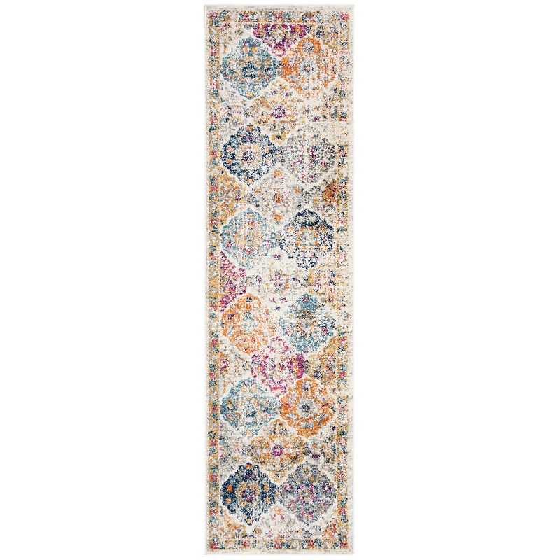 Safavieh Madison Leona Rug, White, 4Ft Rnd Create a stylish sense of space with this Safavieh Madison Leona Rug. CONSTRUCTION & CARE Imported Pile height: 0.37  Spot clean only Frieze pile Polyester, cotton Polypropylene, jute, polyester, cotton Create a stylish sense of space with this Safavieh Madison Leona Rug. Safavieh Create a stylish sense of space with this Safavieh Madison Leona Rug. Size: 4Ft Rnd. Color: White. Gender: unisex. Age Group: adult.