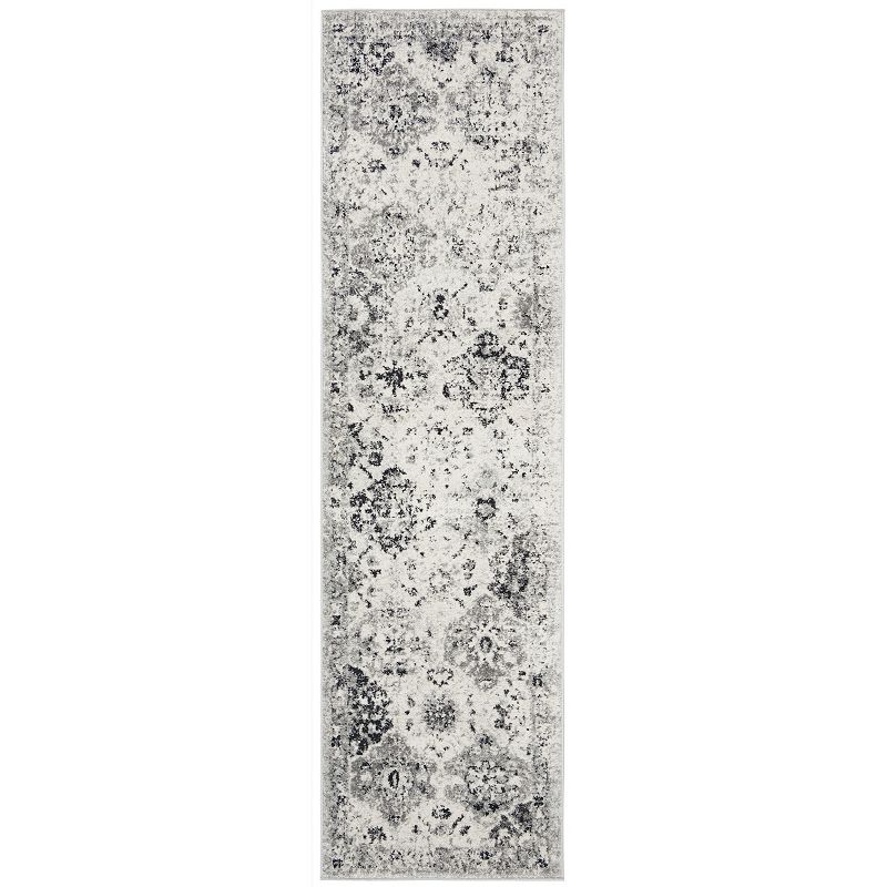 Safavieh Madison Pauline Rug, White, 2X8 Ft Create a stylish sense of space with this Safavieh Madison Pauline Rug. CONSTRUCTION & CARE Imported Pile height: 0.37  Spot clean only Frieze pile Polyester, cotton Polypropylene, jute, polyester, cotton Create a stylish sense of space with this Safavieh Madison Pauline Rug. Safavieh Create a stylish sense of space with this Safavieh Madison Pauline Rug. Size: 2X8 Ft. Color: White. Gender: unisex. Age Group: adult.