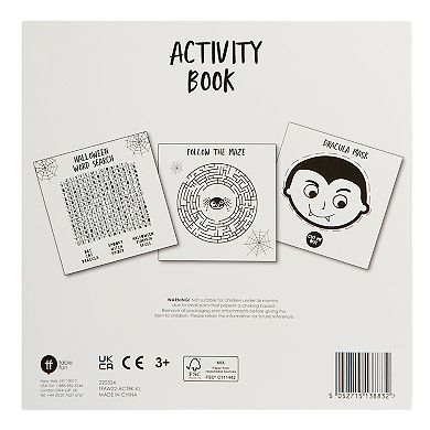 Table Fun Halloween Activity Book