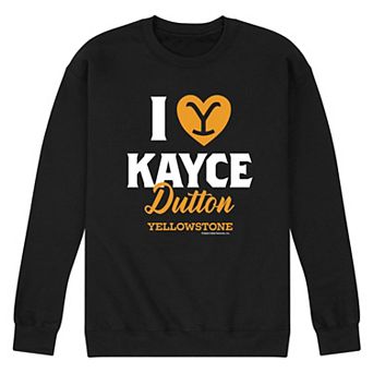 Men's Yellowstone I Love Kayce Sweatshirt