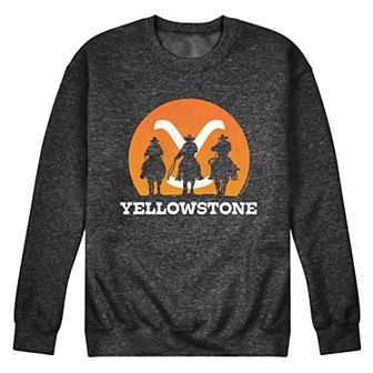 Men's Yellowstone Cowboy Sunset Sweatshirt