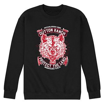 Men's Yellowstone Wolf Protect Sweatshirt