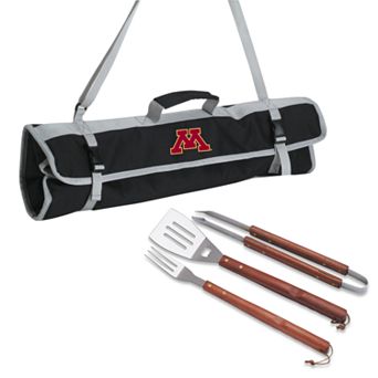 Minnesota Golden Gophers 4 pc Barbecue Tote Set
