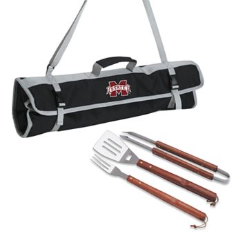 Mississippi State Bulldogs 4 pc Barbecue Tote Set
