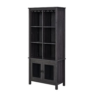 Home Source Jill Zarin Bar Cabinet Bookcase