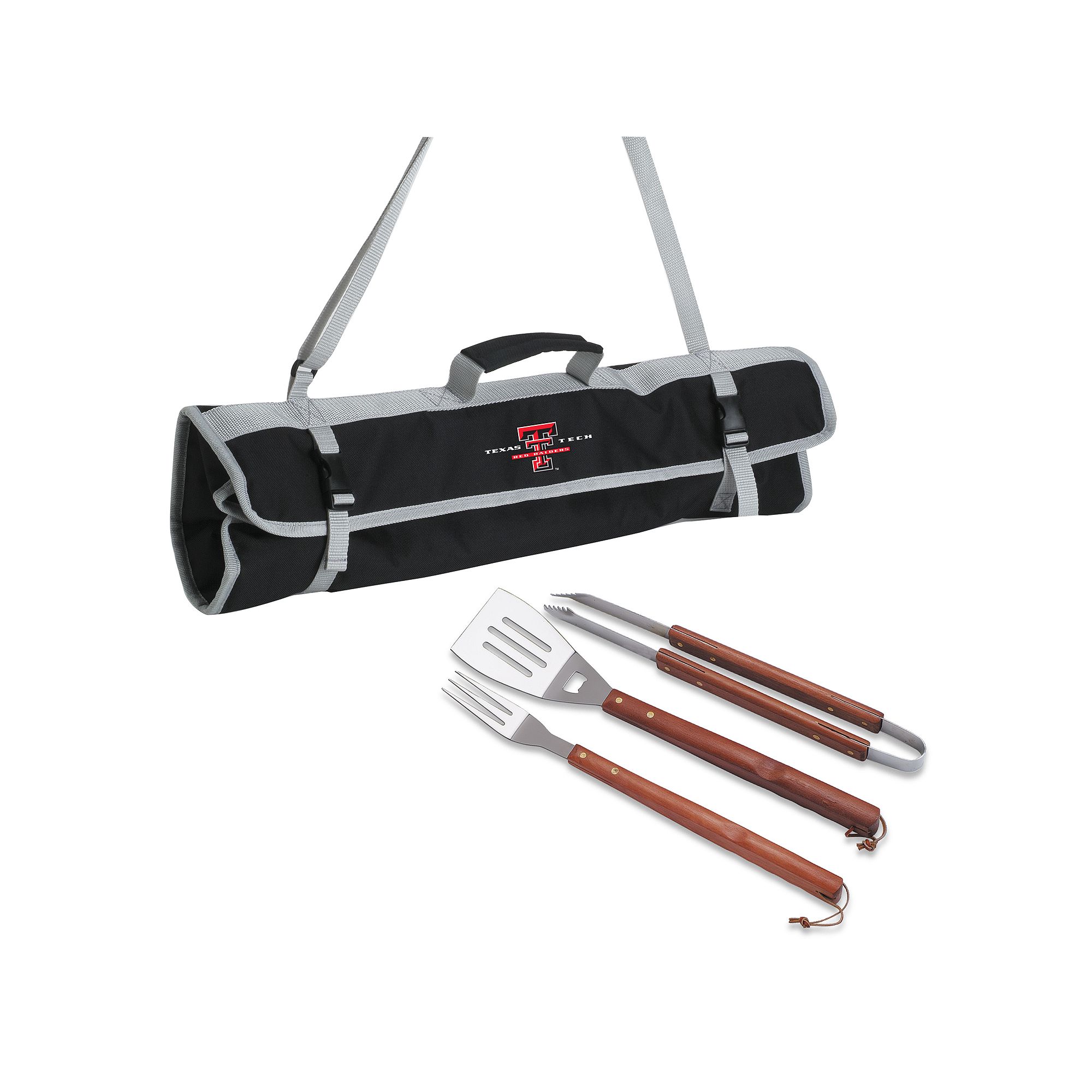 Texas Tech Red Raiders 4-pc. Barbecue Tote Set, Black