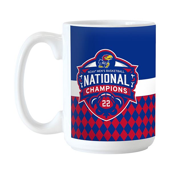 NCAA Kansas Jayhawks Sculpted Bowl Mug 32-ounce
