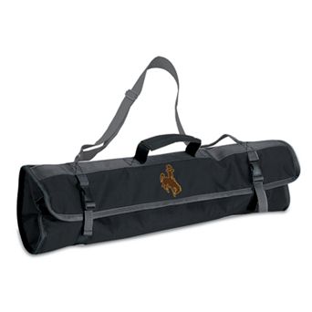 Wyoming Cowboys 4 pc Barbecue Tote Set