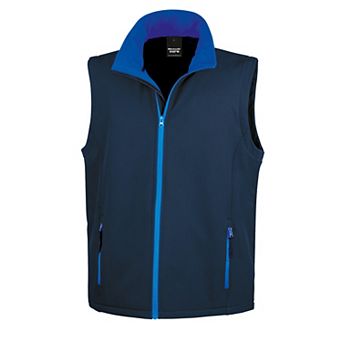 Result Mens Core Printable Softshell Bodywarmer