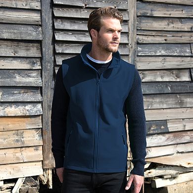 Result Mens Core Printable Softshell Bodywarmer