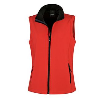 Result Core Womens/Ladies Printable Softshell Bodywarmer