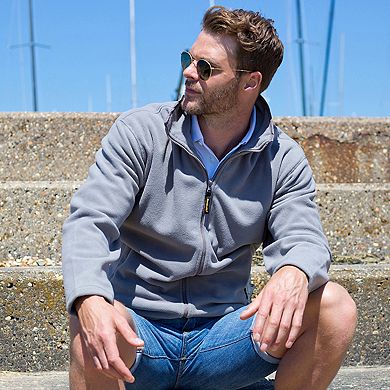 Result Mens High Grade Microfleece Horizon Showerproof Breathable Jacket