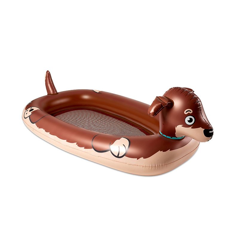 BigMouth Wiener Dog Mesh Float, Multicolor