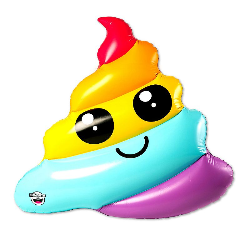 BigMouth Unicorn Poop Raft Float, Multicolor