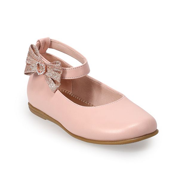 Rachel Shoes Pearl Girls' Ankle Strap Flats