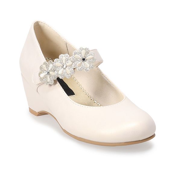 Kohls girls white shoes sale