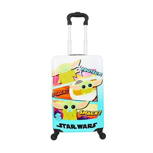 ful Star Wars Grogu 21-Inch Carry-On Hardside Spinner Luggage