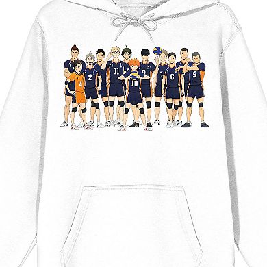 Men's Haikyu Volleyball Team Hoodie