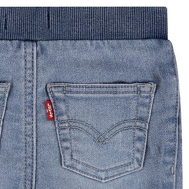 Baby Boy Levi's® Americana Hippie Flag Tee & Jean Shorts Set