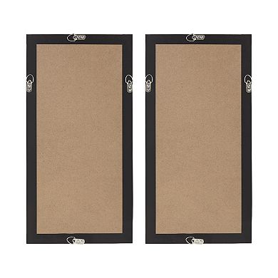 Madison Park Aurelian Capiz Framed Shadowbox Wall Decor 2-piece Set