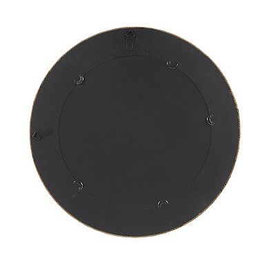 Madison Park Cove Round Rope Wall Mirror