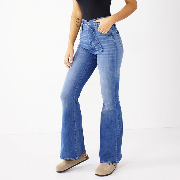 High waisted jeans sales kohls