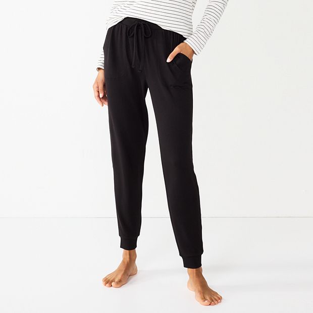 Women's Sonoma Goods For Life® Soft Knit Banded Bottom Pajama Pants