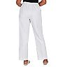 Women's Alfred Dunner Proportioned High-Rise Straight Pants
