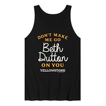 Men's Yellowstone Go Beth Dutton Tank Top