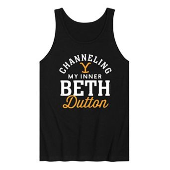 Men's Yellowstone Inner Beth Dutton Tank Top