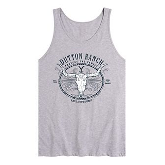 Men's Yellowstone Longhorn Tank Top