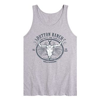 Men's Yellowstone Longhorn Tank Top