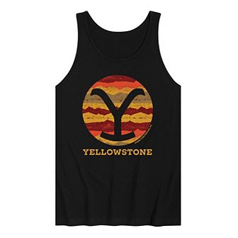 Men's Yellowstone Pattern Y Tank Top