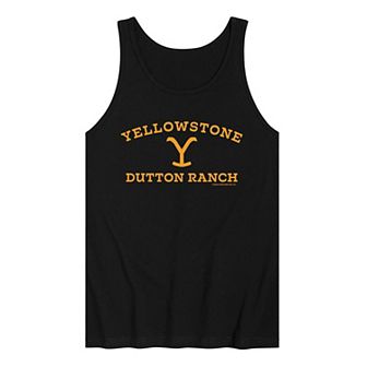 Men's Yellowstone Ranch Logo Tank Top