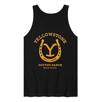 Men's Yellowstone Horseshoe Tank Top