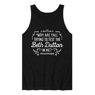 Men's Yellowstone Trying Best Tank Top