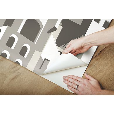 RoomMates Arch Architectural Peel & Stick Wallpaper