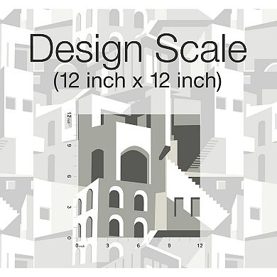 RoomMates Arch Architectural Peel & Stick Wallpaper