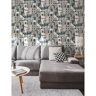 RoomMates Arch Architectural Peel & Stick Wallpaper